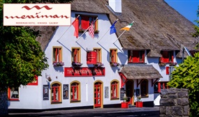 1, 2 or 3 Nights B&B for 2, Prosecco, & Late Check-Out at The Merriman Hotel, Galway