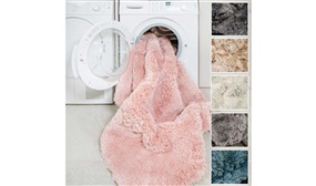 Super Soft Machine Washable Shaggy Non Slip Rugs