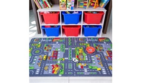 Kids Roads Town Village Interactive Play Mat