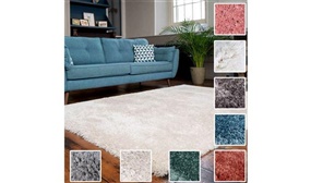 Luxurious Super Thick Soft Shaggy Living Room Bedroom Area Rug