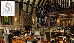 2 or 3-Course Dinner for 2 with Sides and a Drink @ The Schoolhouse Hotel, Ballsbridge -Valid 7 Days