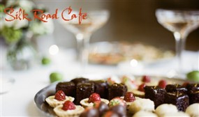 Afternoon Tea with a Twist for 2 including a Glass of Wine each @ The Silk Road Café, Dublin Castle