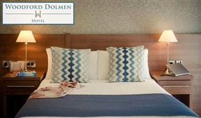 1 or 2 Nights Stay in a Deluxe Room with Cream Tea, Dinner and More at the Woodford Dolmen Hotel