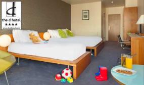 Family Break, Kids Main Course, Glass of Wine, Late Check out and more at The d Hotel, Drogheda