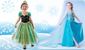 BUDGET BUSTER: Nordic Princess or Snow Queen Dress Up Costume