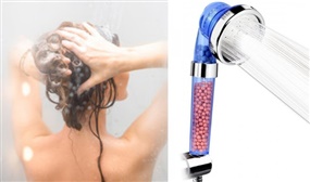 Water-Saving Massage Shower Head with 3 Power Settings - Express Delivery