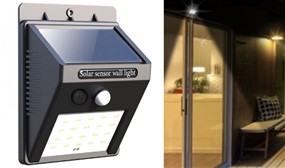Solar LED Security Light with Motion Sensor - Express Delivery