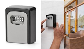 Outdoor Wall-Mounted Safebox with Password Lock