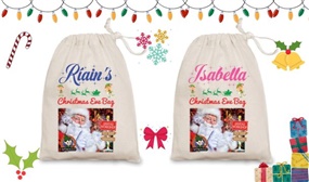 Personalised Christmas Eve Goodie Bags