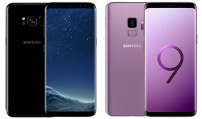 Refurbished 64GB Samsung Galaxy S8, S8+, S9, S9+ and Note 8