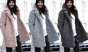 Women's Teddy Bear Style Winter Coat