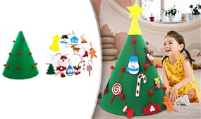 DIY Felt Christmas Tree - Multiple Designs