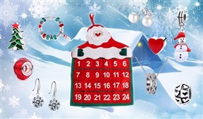 FLASH SALE: Large Jewellery Advent Calendar - Swarovski Crystals Included