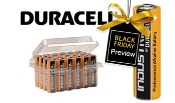 BLACK FRIDAY PREVIEW: €14.99 for a 40 Pack of New Industrial Duracell Professional Alkaline Batteries