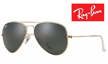 Ray-Ban Sunglasses from €79.99 (26 Models inc Aviator, Wayfarer & Clubmaster)