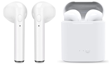 Pair of Apple Compatible Wireless Earbuds with Docking Station from €12.99