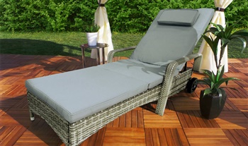 Swing & Harmonie Rattan Sun Loungers in 3 Colours from €159.99