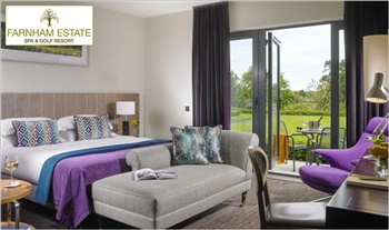 1 or 2 Nights B&B Stay for 2 People with Dining Credit, Spa Credit, Golf Credit and Afternoon Tea Credit at Farnham Estate, Spa & Golf Resort, Cavan
