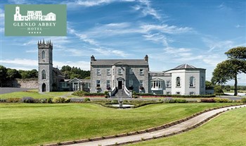 1 Night B&B for 2, a 2 Course Meal in the Oak Cellar Lounge, a Round of Golf each & Late Checkout at the stunning Glenlo Abbey, Galway City