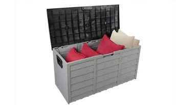 XL Heavy Duty Garden Storage Box with Wheels
