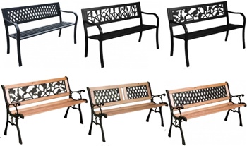Variety of Garden Benches from €39.99 