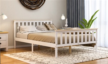 Milan Wooden Beds in 3 Colours