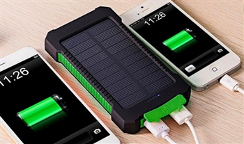 â¬9.99 for a Dual USB Solar-Powered Power Bank