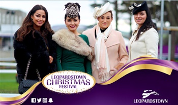 2 Flexi Tickets to any one day of the Leopardstown Christmas Festival, December 26-29th 2022!