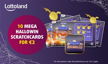 Get 10 Mega Hallowin scratchcards for â¬2!