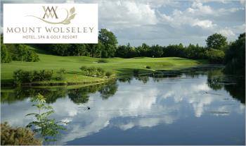 Overnight Golf Break for 2 including Full Irish Breakfast, a Round of Golf each and €60 Resort Credit at the magnificent 4-star Mount Wolseley Hotel, Spa and Golf Resort