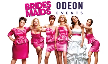 Exclusive Screening of Bridesmaids on 25th February at Participating ODEON Cinemas - Just €15 for a Ticket, Popcorn Combo & Chocolates