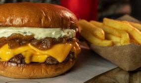 Burger, Fries and Soft Drink for Up to Four people