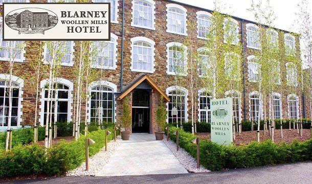 1 or 2 Nights Stay for 2 People including Full Irish Breakfast Each Morning, A Dinner Option and a Late Checkout at the Blarney Woollen Mills Hotel, Cork