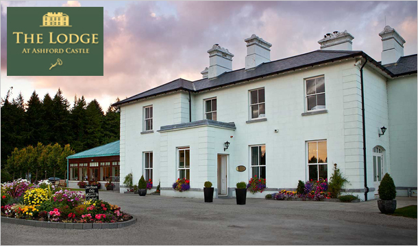 1 or 2 Nights B&B Stay for 2 including Golf, 2 Course Dinner in The Quay Bar & Brasserie and much more at The Lodge at Ashford Castle, Co. Mayo