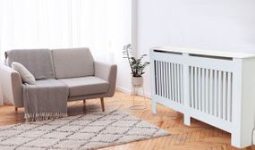 Copenhagen Radiator Covers with Vertical Pattern - Express Delivery