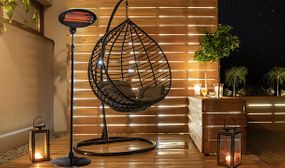 2KW Electric Quartz Infrared Patio Heater