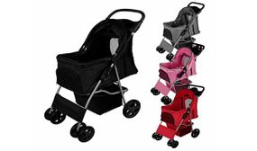 Pet Strollers with Rain Cover