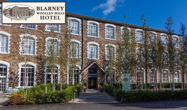 1 or 2 Nights Stay for 2 People Including Full Irish Breakfast, A 2 Course Dinner Each and a Late Checkout at the Stunning Blarney Woollen Mills Hotel, Cork