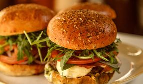 Enjoy 2 Gourmet Burgers with Chips at Bobos Gourmet Burgers, Rathmines