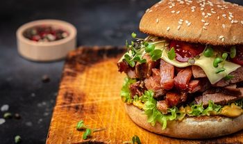 Enjoy 2 Gourmet Burgers with Chips at Bobos Gourmet Burgers, Abbey Street