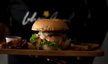 Enjoy 2 Gourmet Burgers with Chips at Bobos Gourmet Burgers, Wexford Street