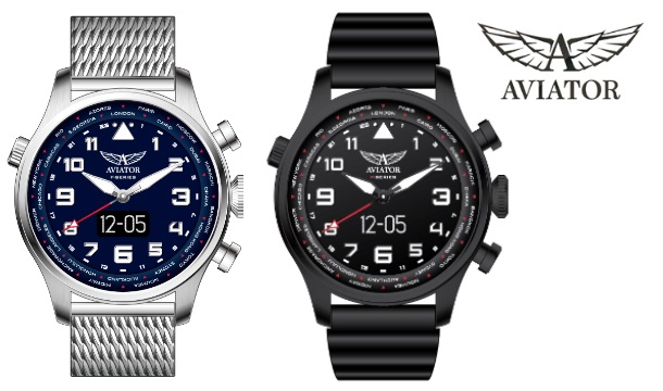 aviator gents smart watch