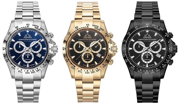 €174.99 for a Christophe Duchamp Luxury Mens Watch (Limited Stock - Save 91%)