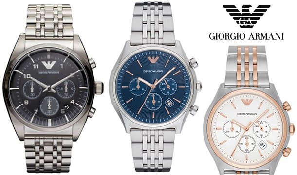  Emporio Armani Watches in 22 Styles from €79.99