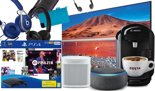 €11.99 for a Mystery Gadget inc Samsung Smart TV, Playstation 4, Bose Soundlink, Beats Earphones & More!