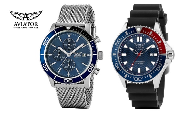 Men's Aviator Watches from €29.99 (6 Models)