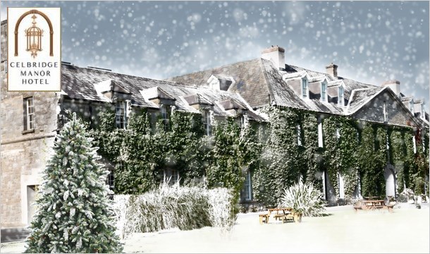 1 or 2 Night Bed & Breakfast, Evening Meal and Late Checkout at the 4* Celbridge Manor Hotel, Co Kildare