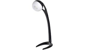 Cadiz Black LED Desk Lamp