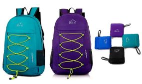 Lightweight Foldable Rucksack in 4 Colours