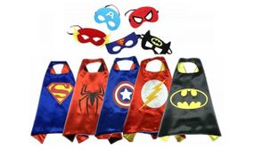 Children's Superhero Cape & Mask Sets